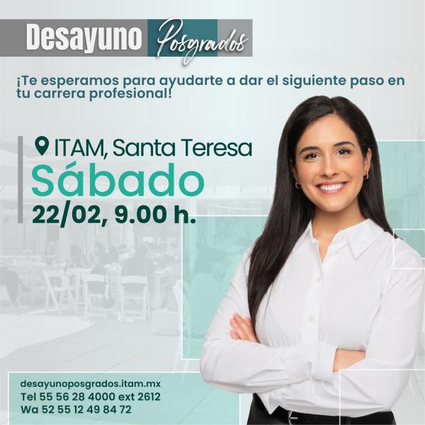 Desayuno Posgrados ITAM 2025