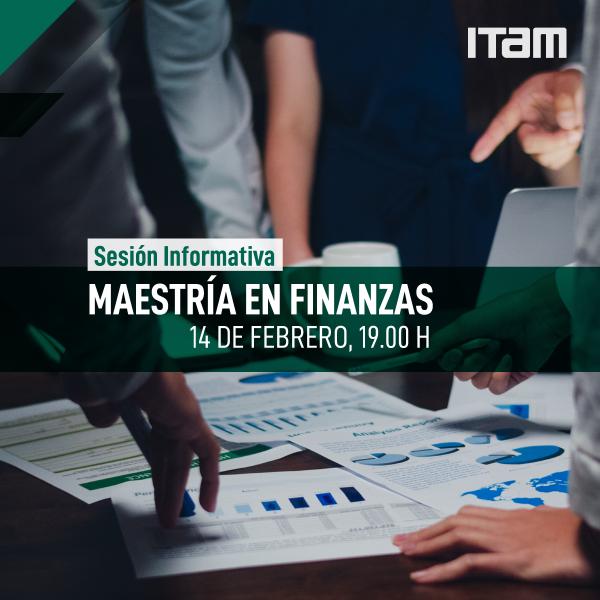 Póster Sesión informativa: Maestría en Finanzas